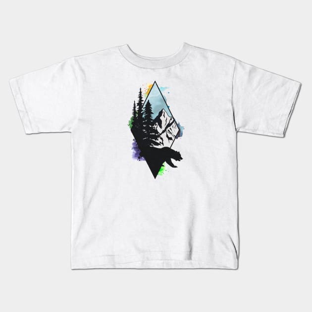 From The Forest Kids T-Shirt by Bongonation